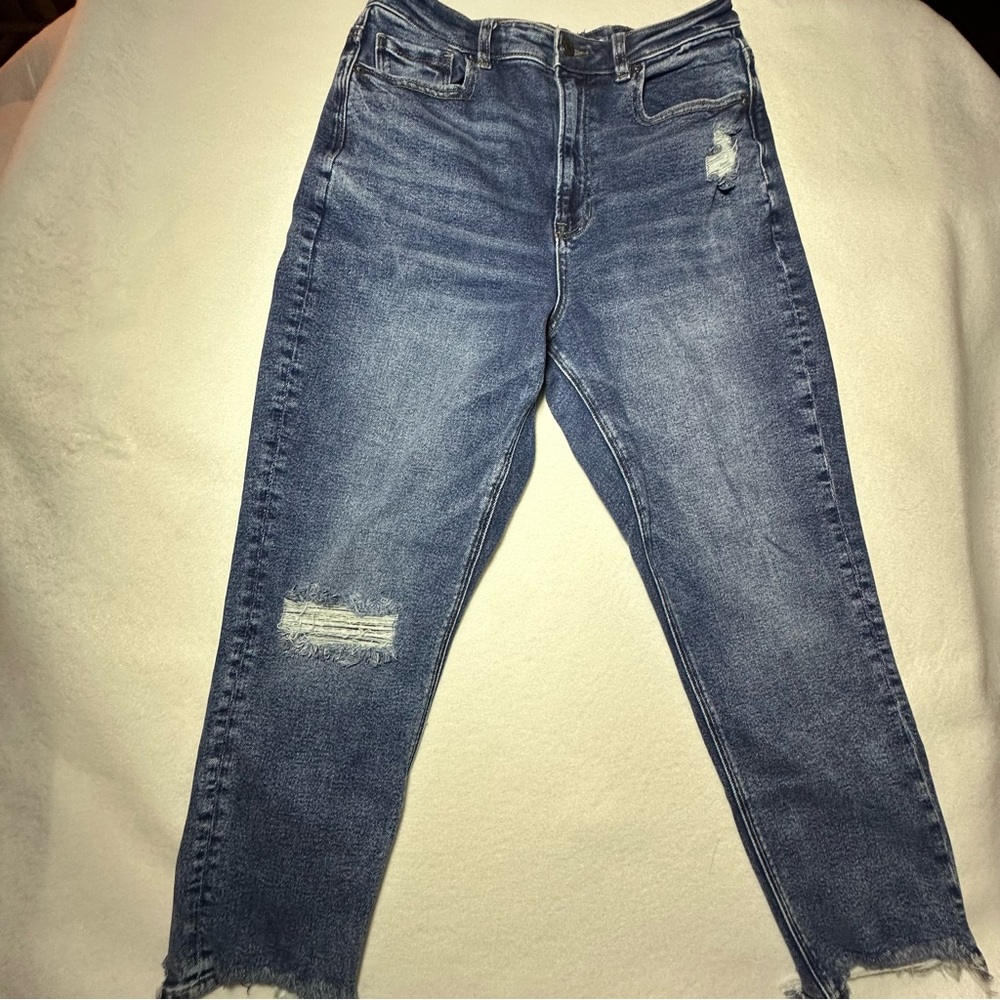American Eagle Stretch Highest Rise Mom Jean Size 10S